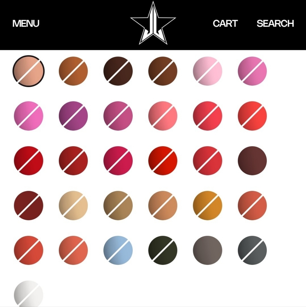Jeffree Star Velvet Trap Lipsticks Bundle X10 Full Size - Picture 6 of 17
